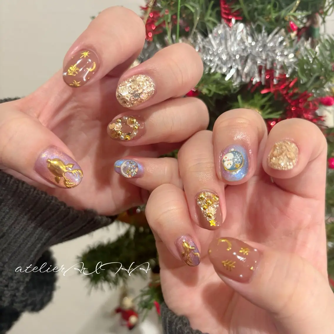 ネイル ハンドネイル アトリエAIHA★ フィルイン推奨サロンのネイルデザイン