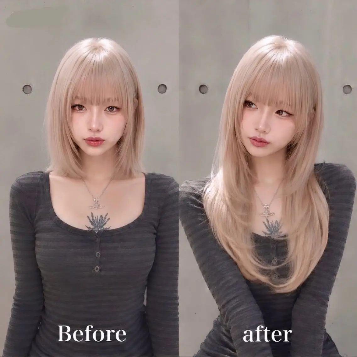 ロング シールエクステ エクステ レイヤーカット エクステ MIRAC河原崎 透【代表/オーナー】のヘアスタイル