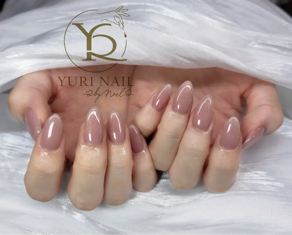 ネイル チークネイル フットネイル フレンチネイル グラデーション キラキラネイル ハンドネイル フットネイル YURI Nail Funabashiのネイルデザイン