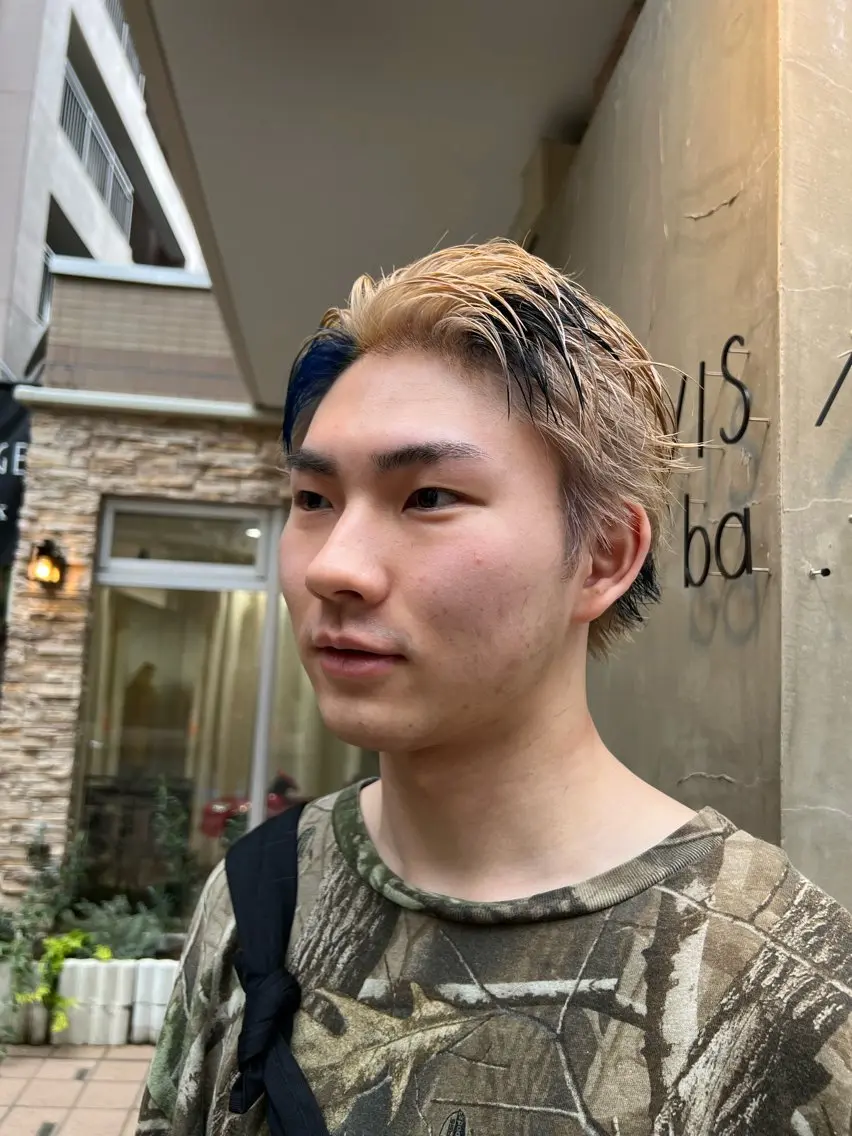 カラー メンズ いぐちしょうた🫧 VISAGEbaskのヘアスタイル