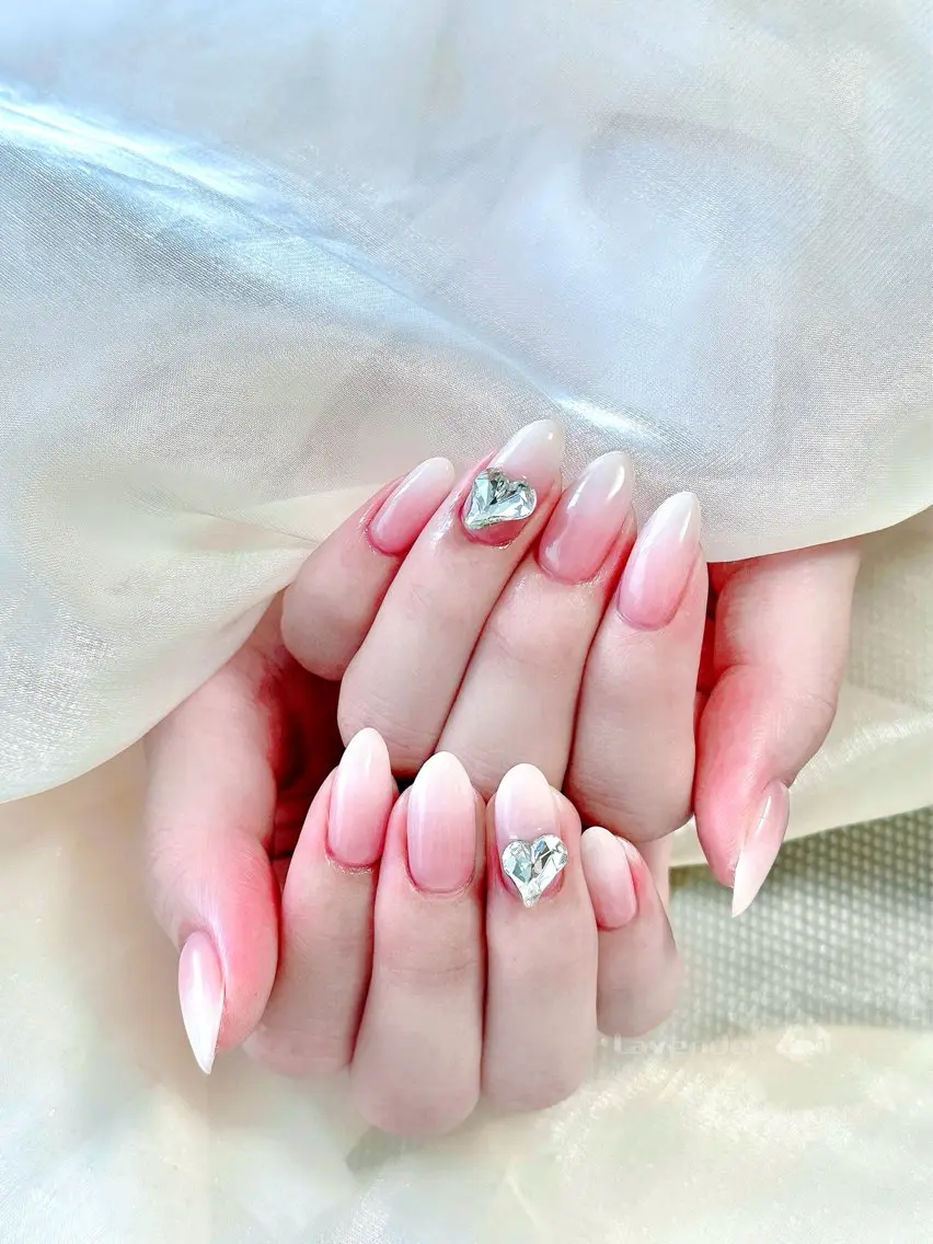 ネイル ハンドネイル Lavender nail·中島公園のネイルデザイン