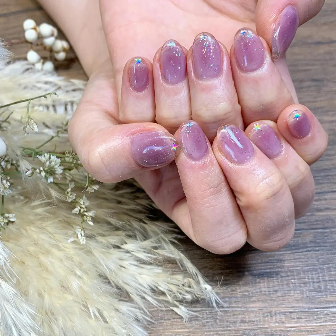 ネイル クリアネイル フレンチネイル 🪞KAPE NAIL 🪞のネイルデザイン