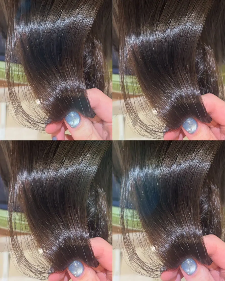 カラー ブラウンカラー 艶カラー✨ヘア アレンジ🎀Rianのヘアスタイル
