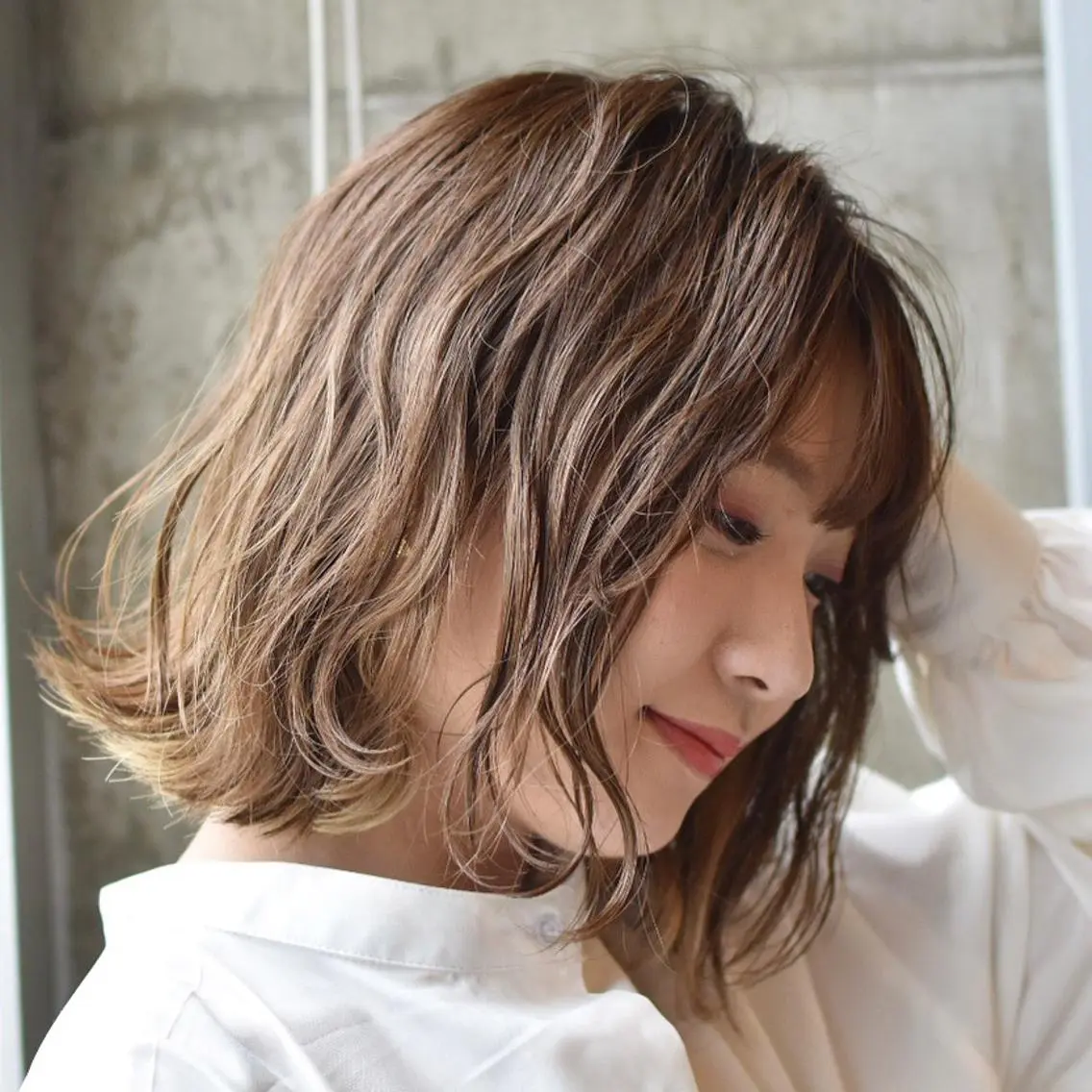 ショート カラー ヘアアレンジ ボブ ✂︎山﨑 涼太✂︎のヘアスタイル