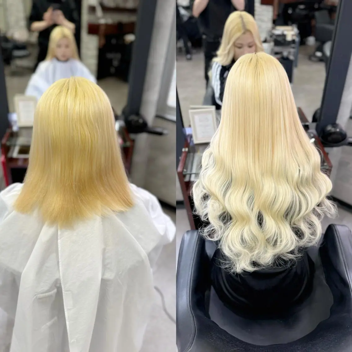 ロング 💎艶カラー×エク ステ💎専門店🎀のヘアスタイル