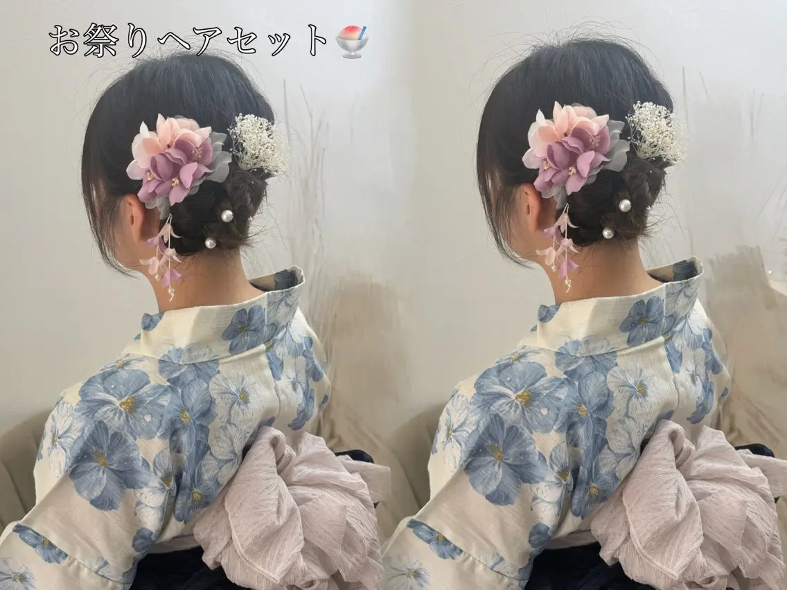 ヘアアレンジ ‎🤍りく 透明感カラー/熊谷のヘアスタイル