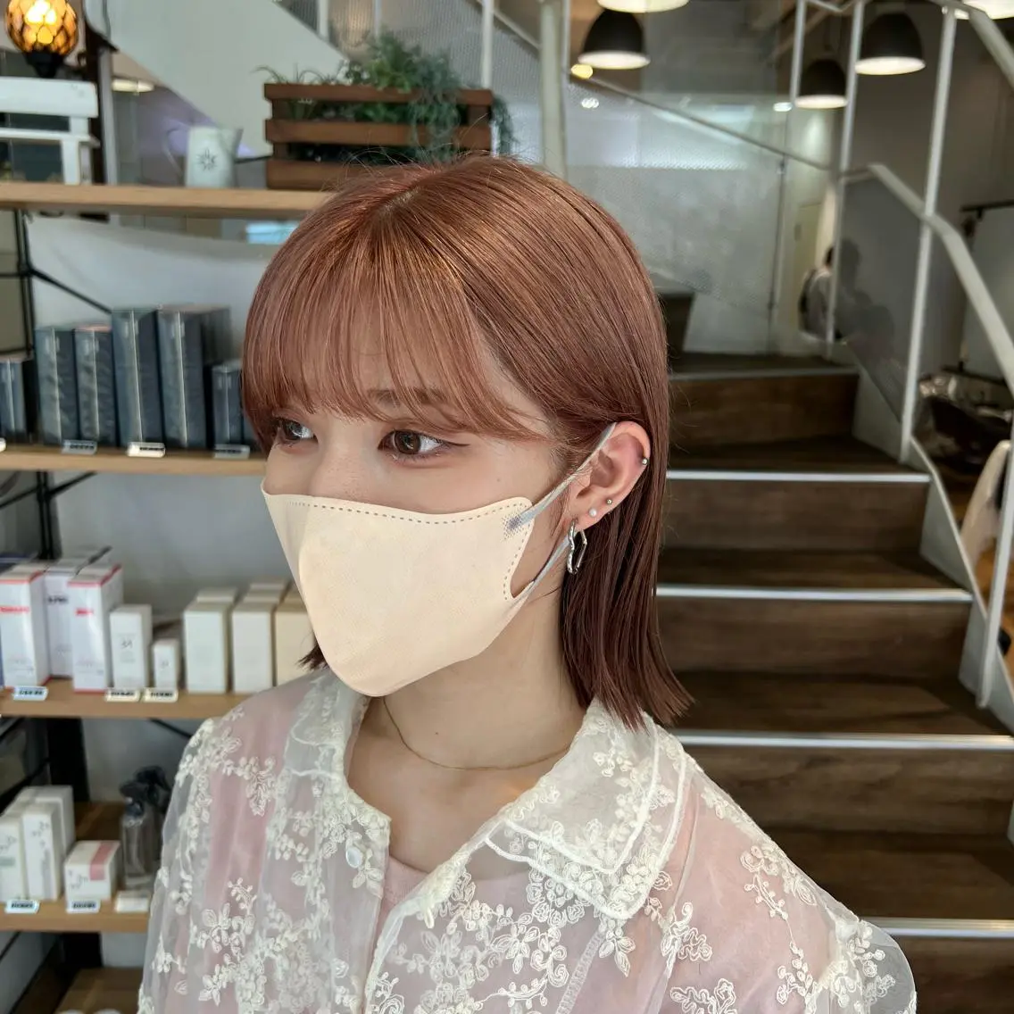ミディアム カット インナーカラー♡ Nanakoのヘアスタイル