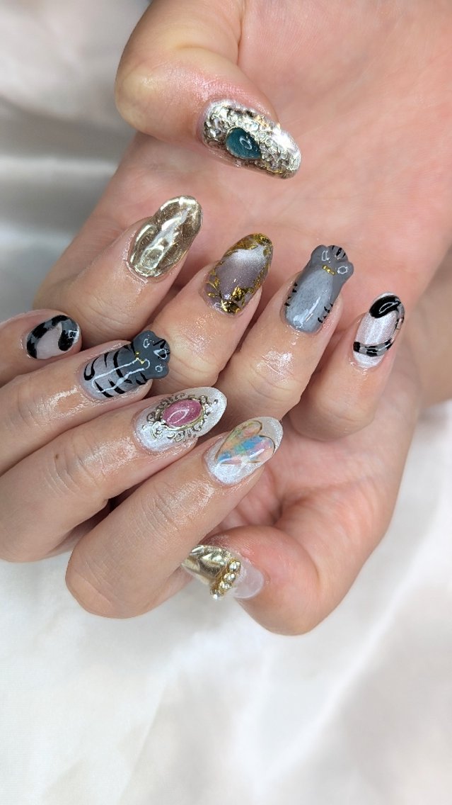 ネイル ハンドネイル 推しネイル | 　aycnailのネイルデザイン