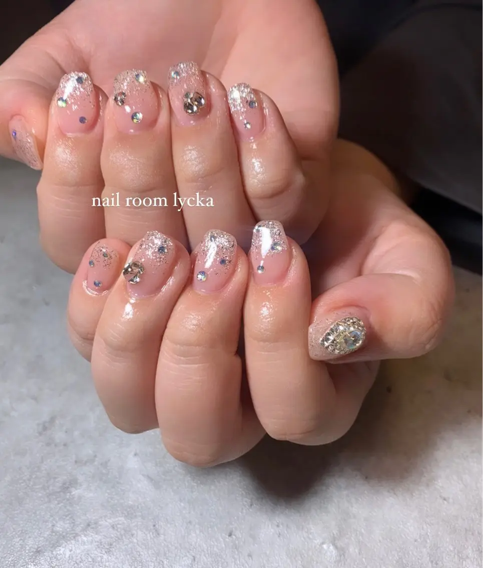 ネイル ネイルルームリッカ 𝐦𝐚𝐲𝐮のネイルデザイン