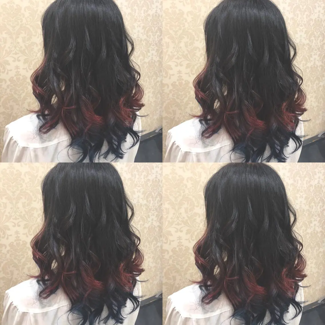 セミロング カラー デザインカラー 🌷MAYU 🌷のヘアスタイル