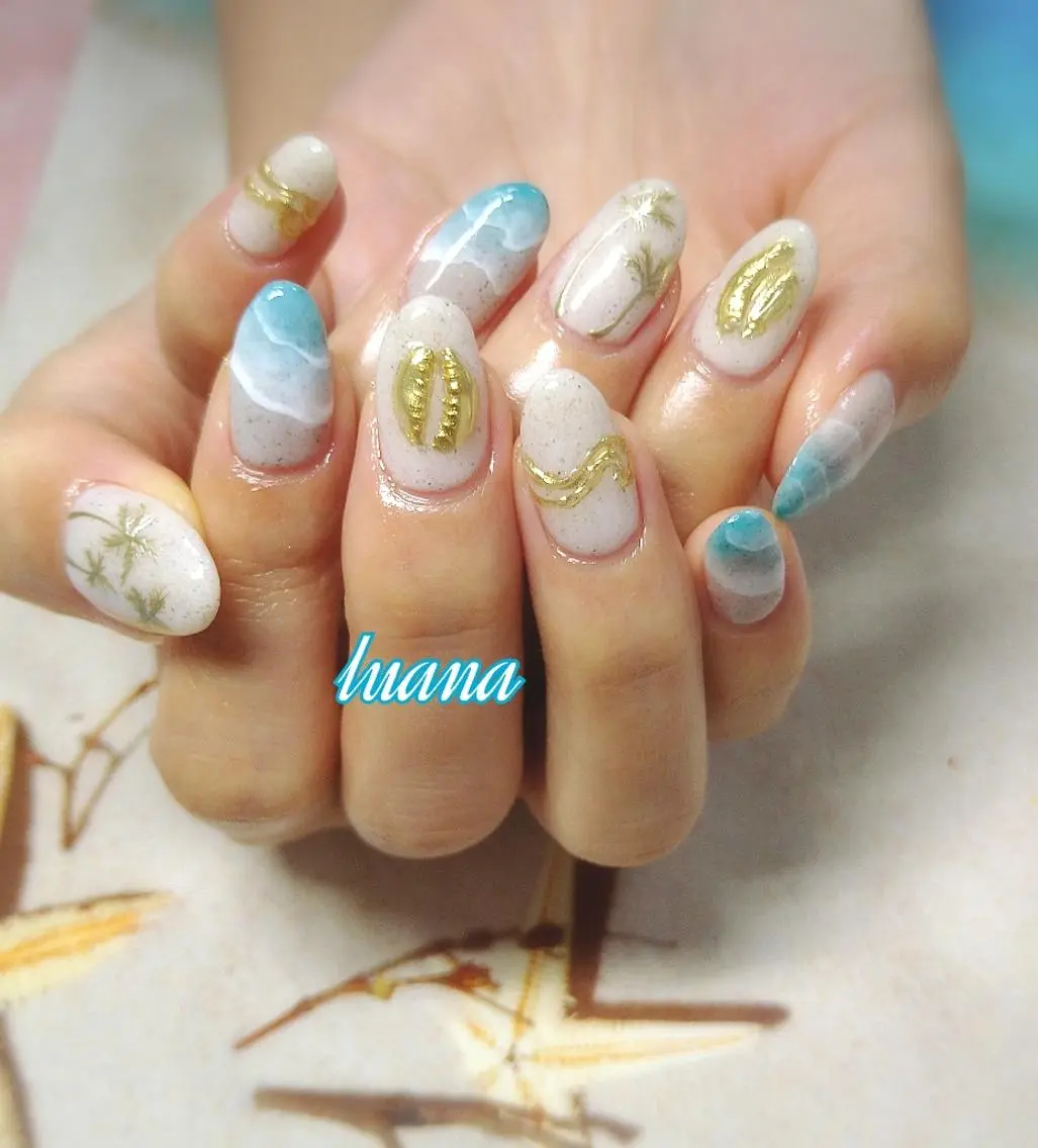 ネイル ハンドネイル LUANA TAKAHASHIのネイルデザイン