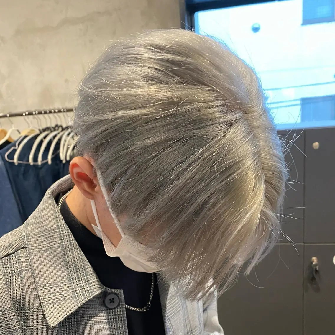 ショート カラー メンズ カット ヘアカラー スナップフォト確認 お願いします!竹内のヘアスタイル