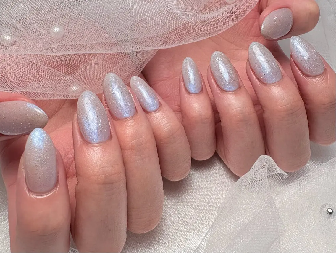 ネイル フットネイル ジェルネイル キラキラネイル ラメ(グリッター) マグネットネイル ハンドネイル ハンドケア ♡Bivi♡自爪に 優しいネイルサロンのネイルデザイン