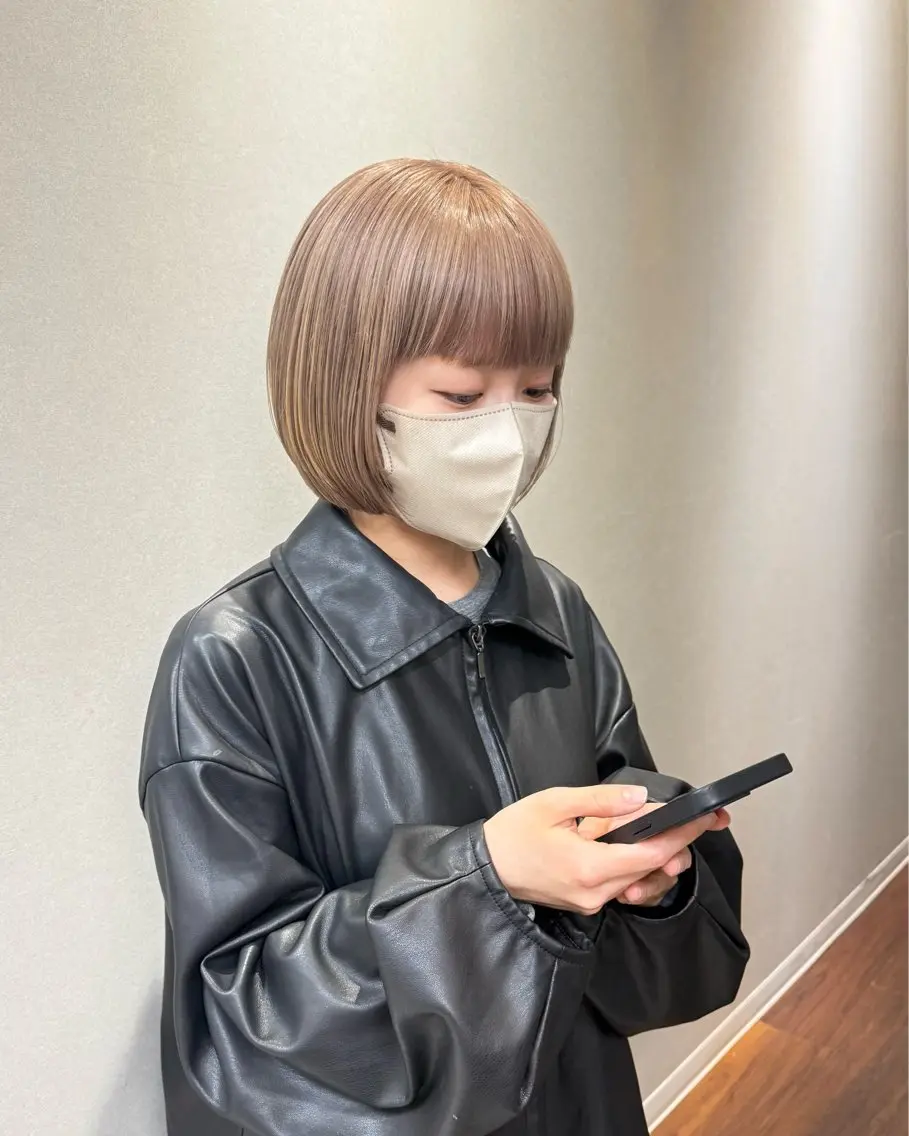 ショート カラー ヘアカラー トリートメント "Daisy" Rio /大名・天神のヘアスタイル