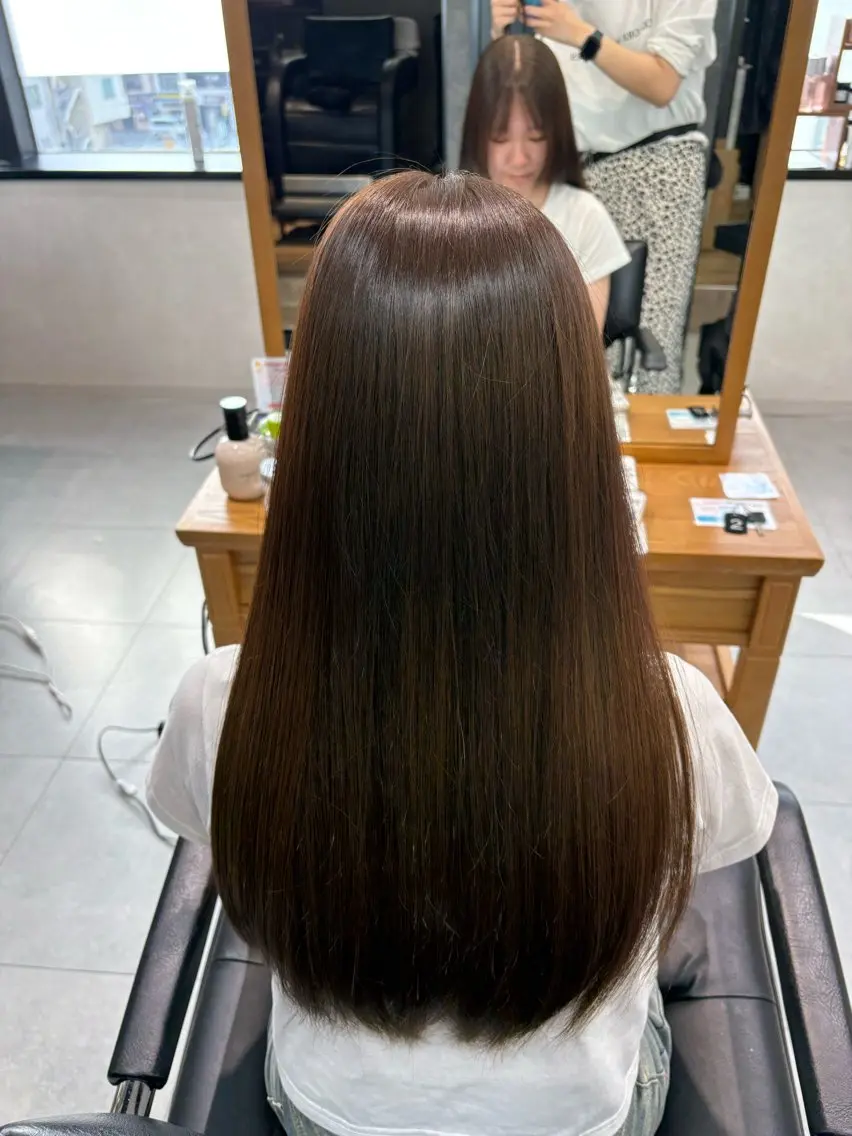 ロング カラーモデル募集 🤍momoha🤍のヘアスタイル