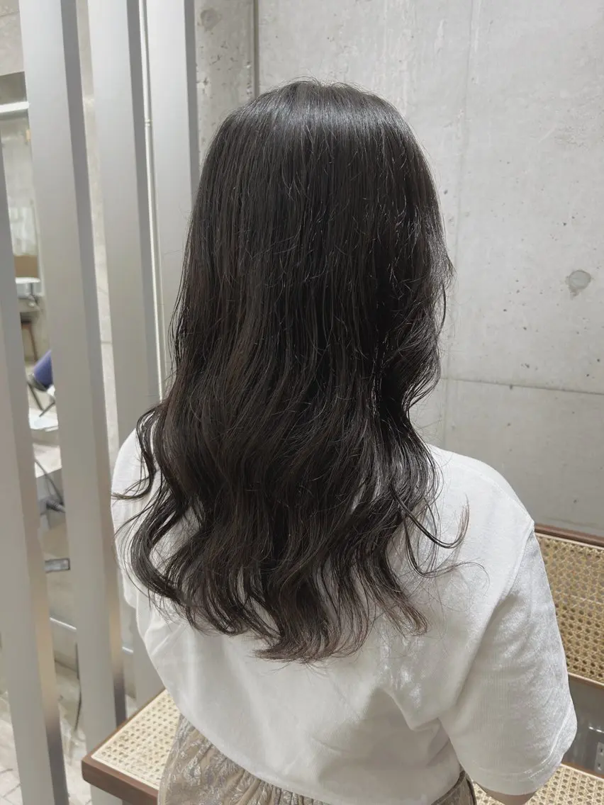 ロング パーマ デジタルパーマ ako🎀 横浜/カットのヘアスタイル