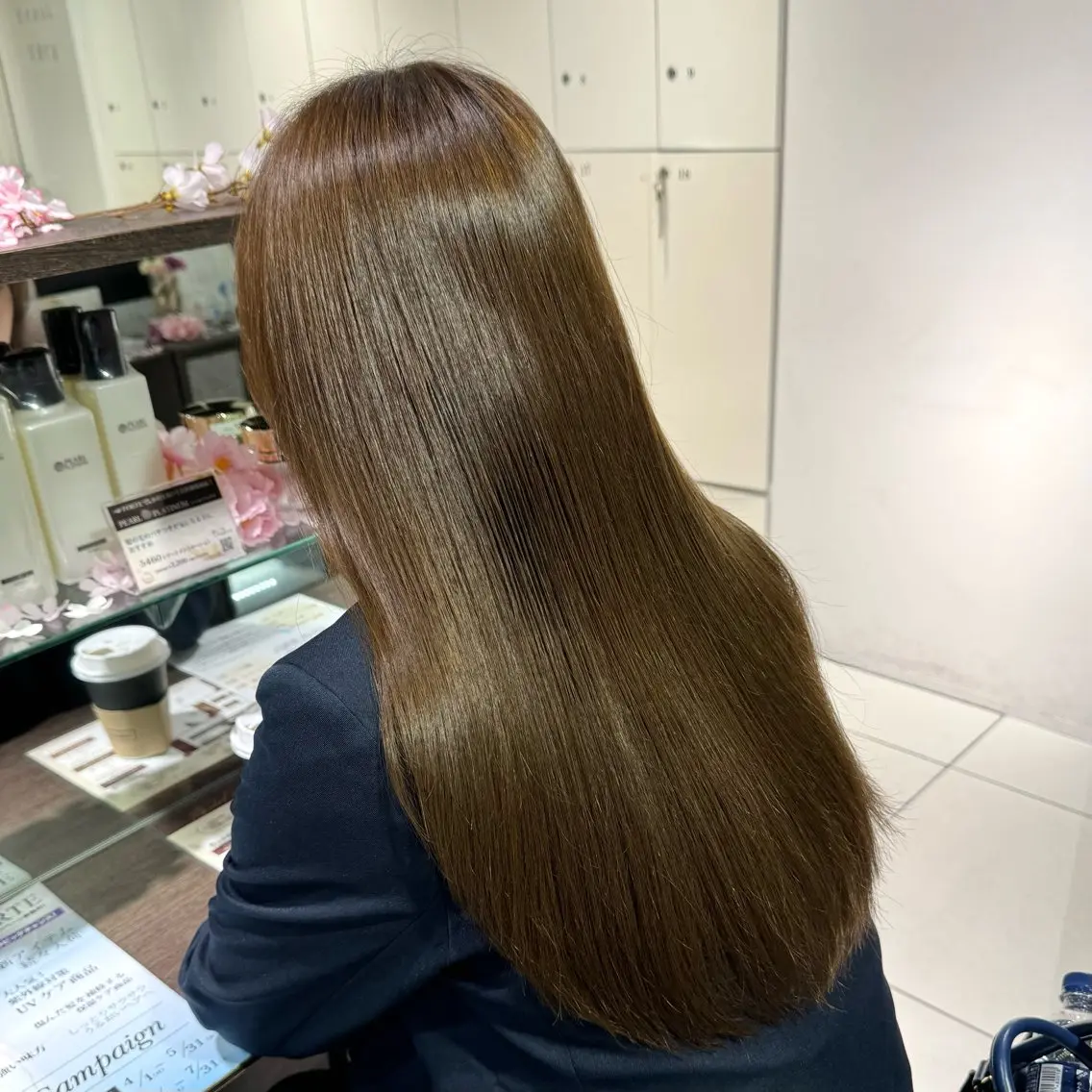 ロング カラー ヘアアレンジ ヘアカラー ブリーチなしカラー /新百合ヶ丘/安形翔のヘアスタイル