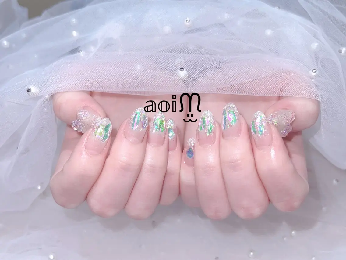 ネイル 葵うさぎ AIのネイルデザイン
