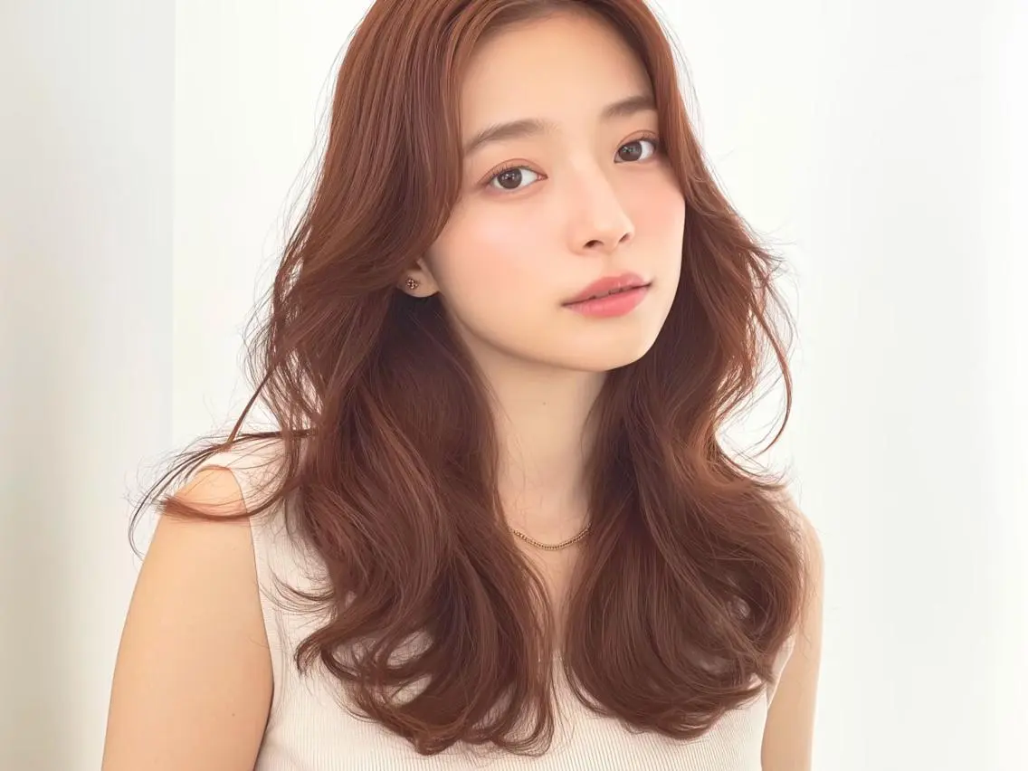 ロング 難波/ヘアカラー ルービック難波のヘアスタイル