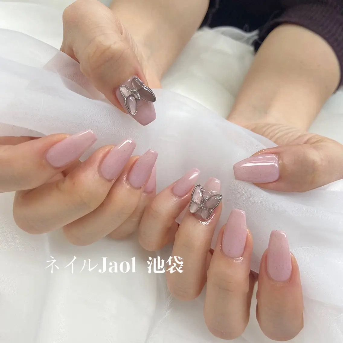 ロング ネイルJaol 池袋のネイルデザイン