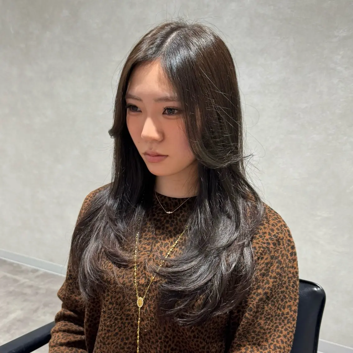 ロング カット ヘアカラー 韓国特化🇰🇷千葉 /レイヤーカット竜生のヘアスタイル
