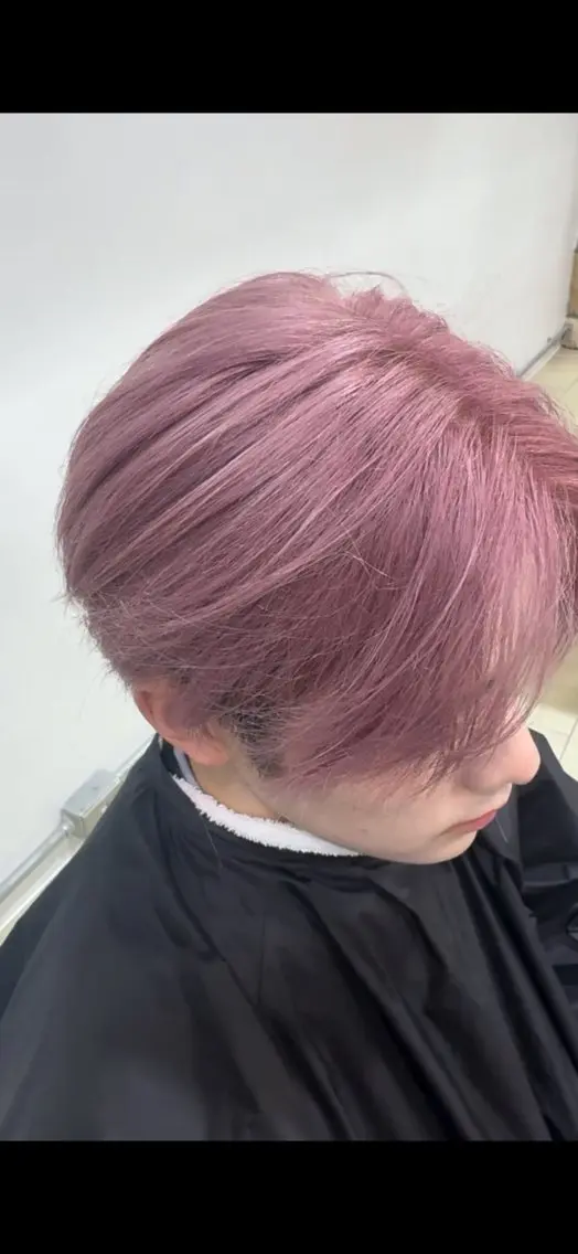 ショート カラー メンズ ヘアカラー ヨウシン /再現性の高いカラーのヘアスタイル