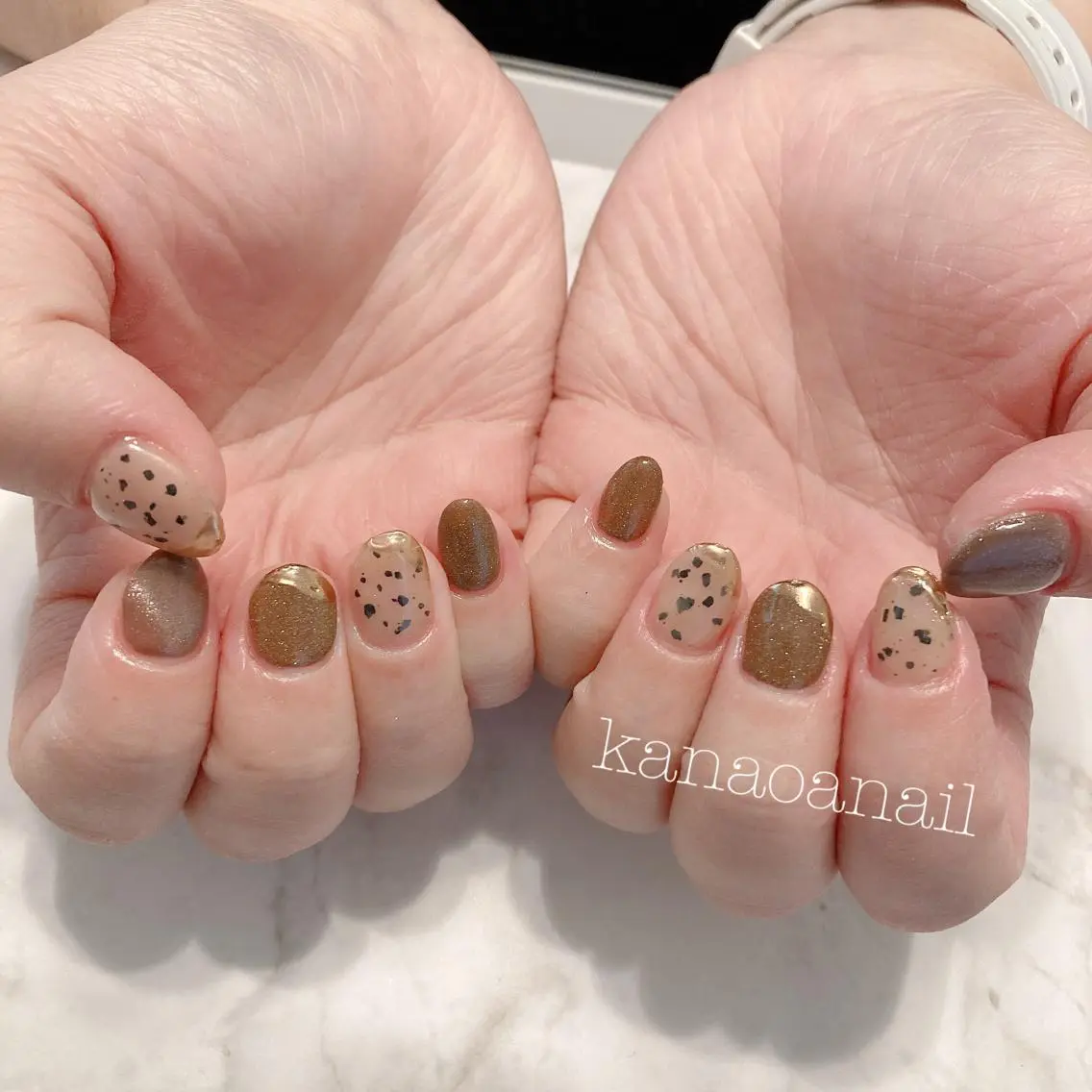 ネイル 地爪育成💅 kanaoanailのネイルデザイン