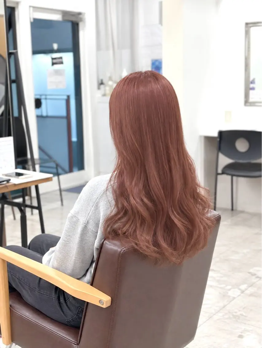 ロング カラー 🌹髪質改善カラー 高発色 西郷🌹のヘアスタイル