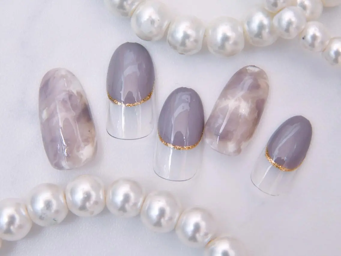 ネイル 桜ネイル クリアネイル フットネイル ジェルネイル キラキラネイル Tiary Nail Yのネイルデザイン