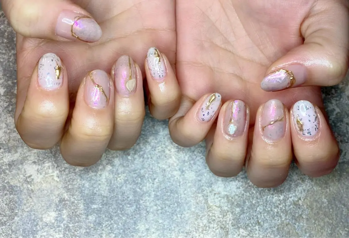 ネイル Lino+ ネイル&よもぎ蒸しのネイルデザイン
