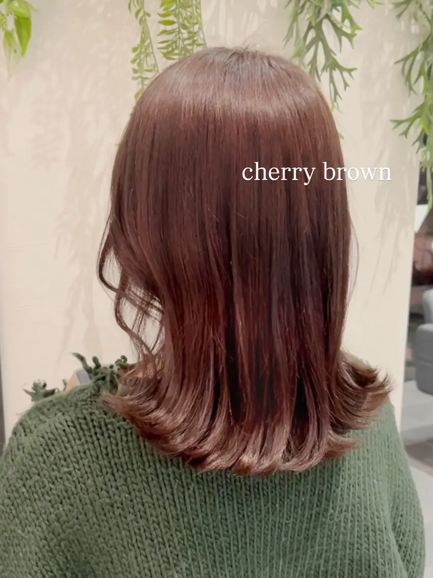 ミディアム カラー パーマ ayane🎀／ メンズカットのヘアスタイル