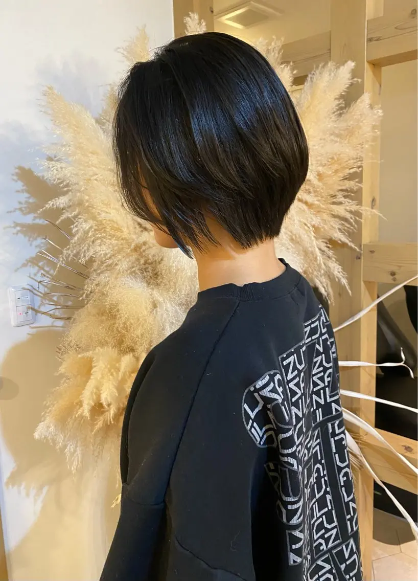 ショート カット トリートメント 内野 友貴のヘアスタイル