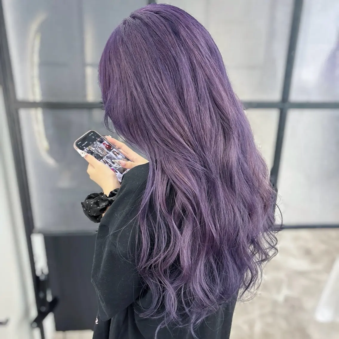 ロング カラー ヘアカラー Ren. 🦋デザインカラーのヘアスタイル