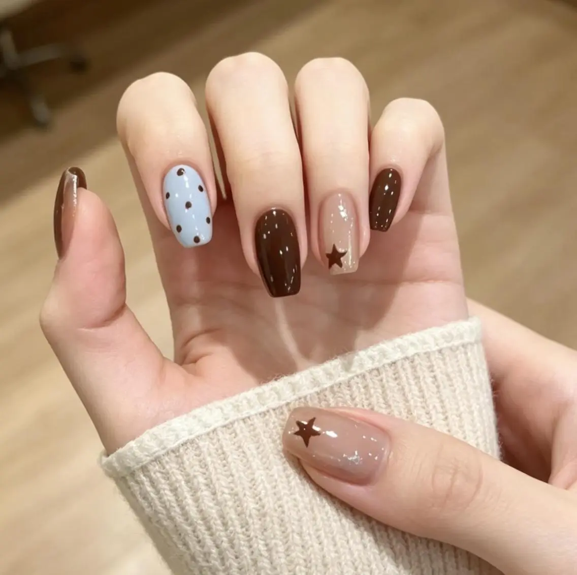 ネイル 韓国ネイル ワンホンネイル ami ｜韓国っぽnailのネイルデザイン