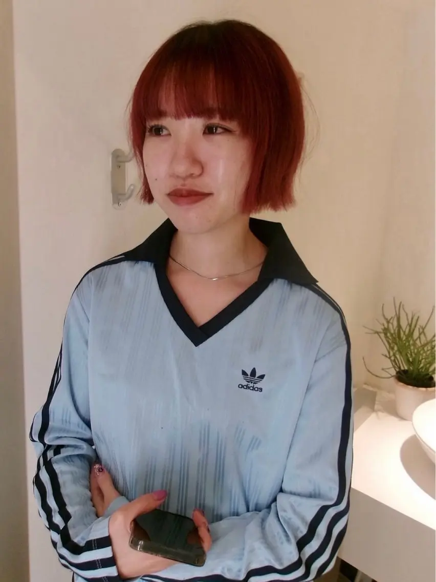 カラー ヘアカラー かがやしづ ⭐️ベージュのヘアスタイル