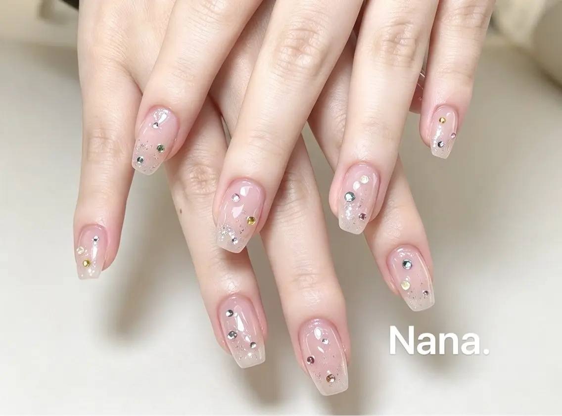 ネイル ハンドネイル Nana🎀 研修ネイルのネイルデザイン