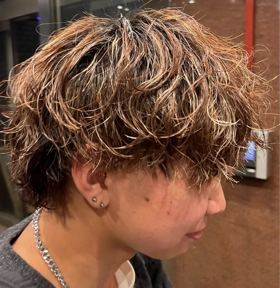メンズカット+パーマ🌀の写真
