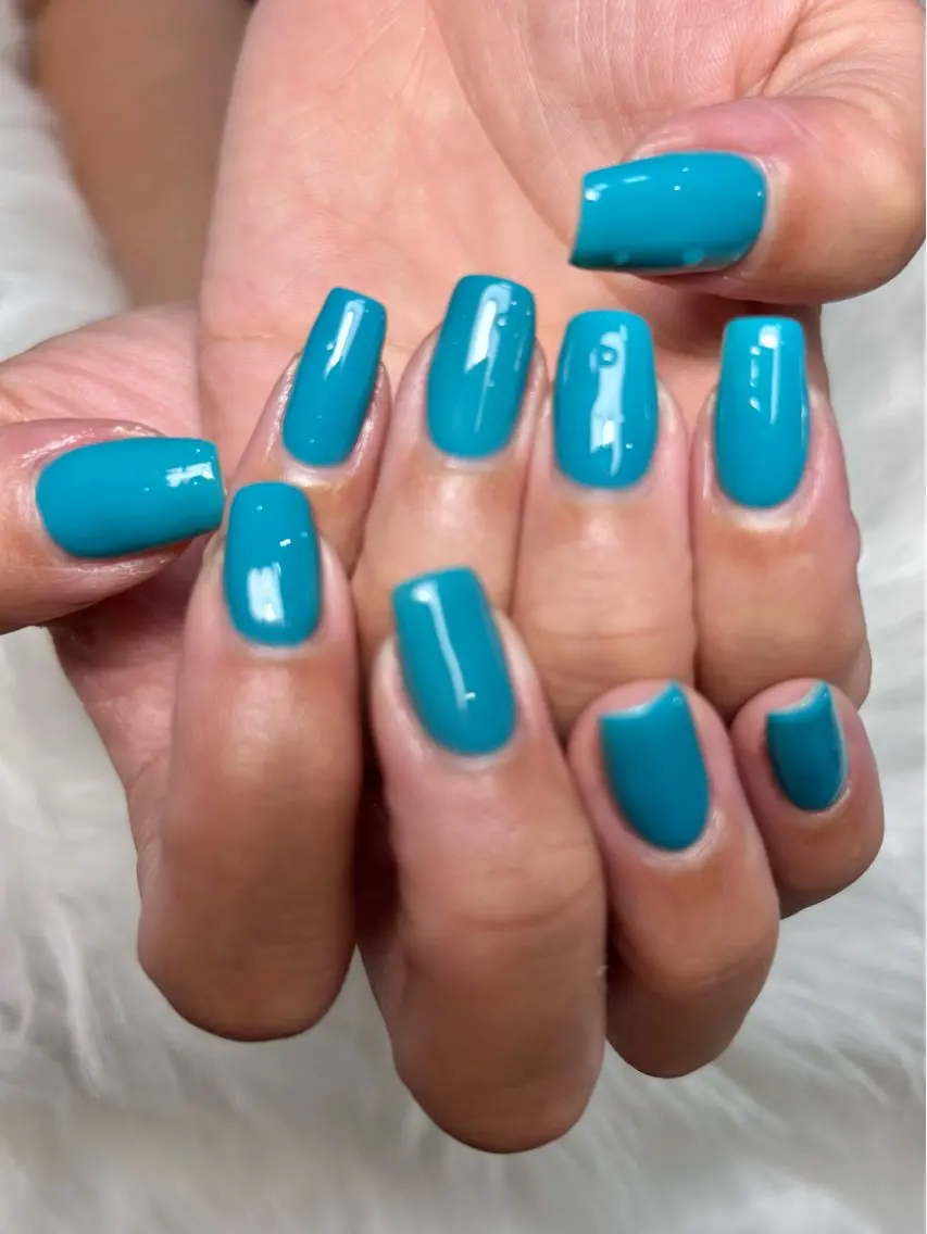 ネイル ジェルネイル 持ち込み ワンカラーネイル スカルプネイル xinh nailsのネイルデザイン