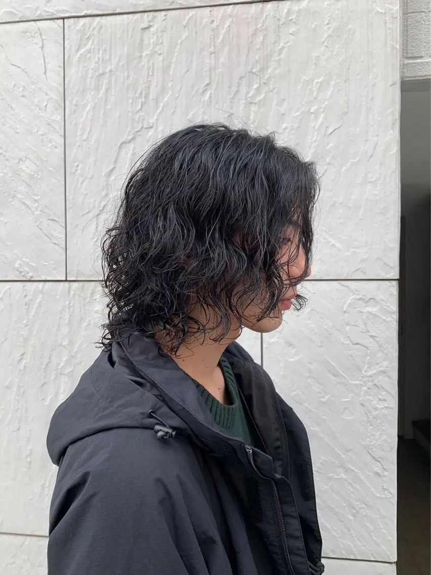 ショート カラー パーマ メンズ キッズ カット パーマ パーマ支持率No.1 ❤️🔥安成弾のヘアスタイル