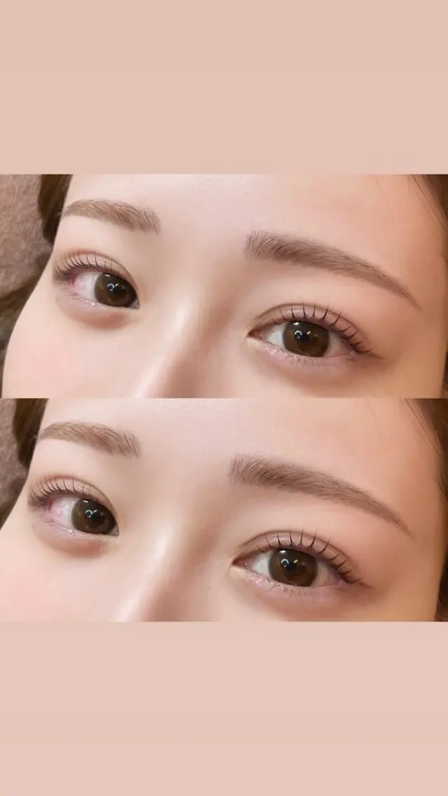 マツエク・マツパ バインドロック 韓国風マツエク パリジェンヌラッシュリフト まつげパーマ 下まつげエクステ fein. mizuki🌙のマツエク・マツパデザイン
