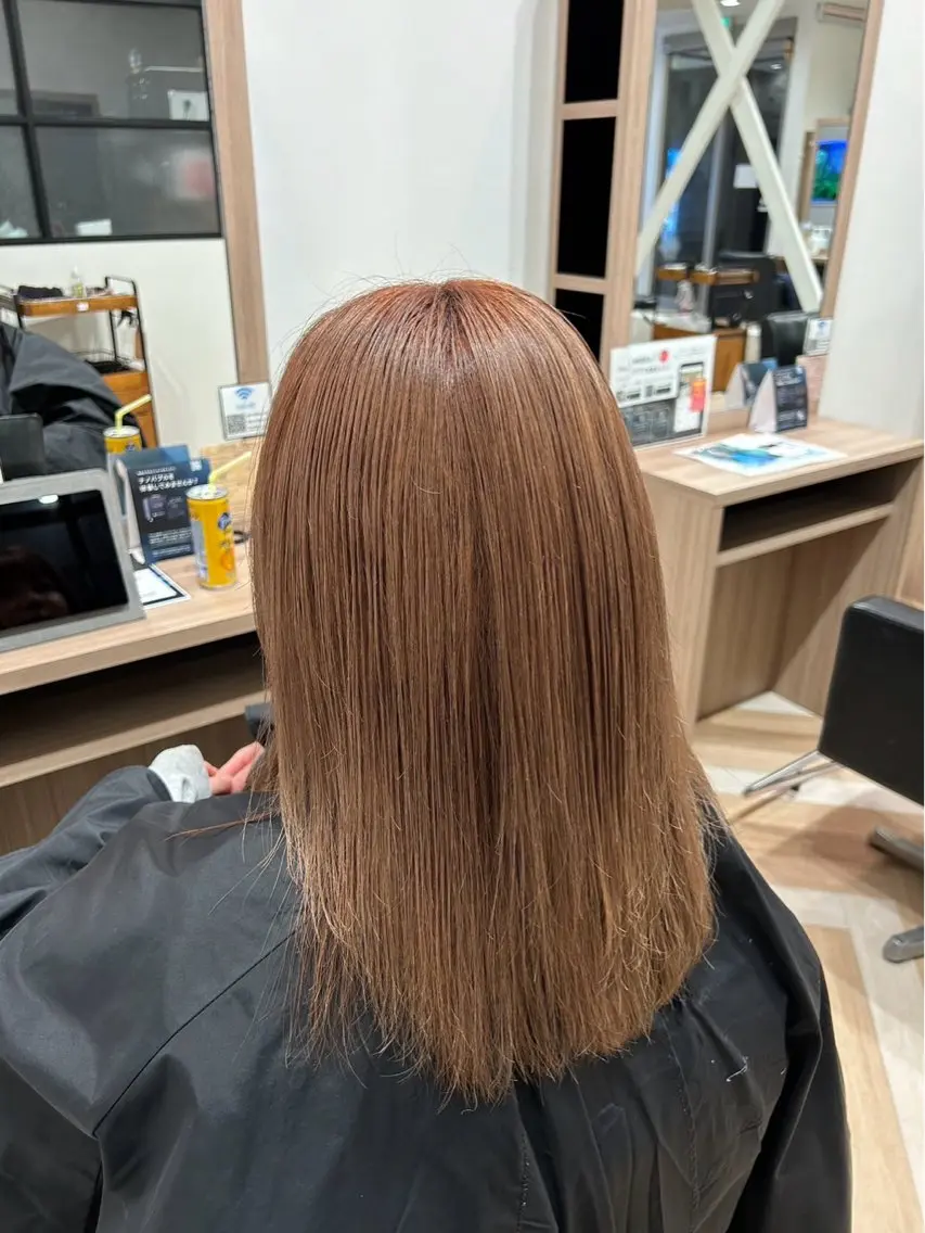 セミロング トリートメント ✨艶/パーマ/長岡 /剣持快吏✨のヘアスタイル