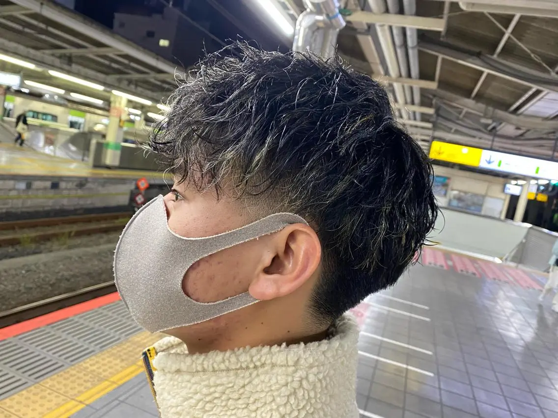 ミディアム メンズ 林田 龍明のヘアスタイル