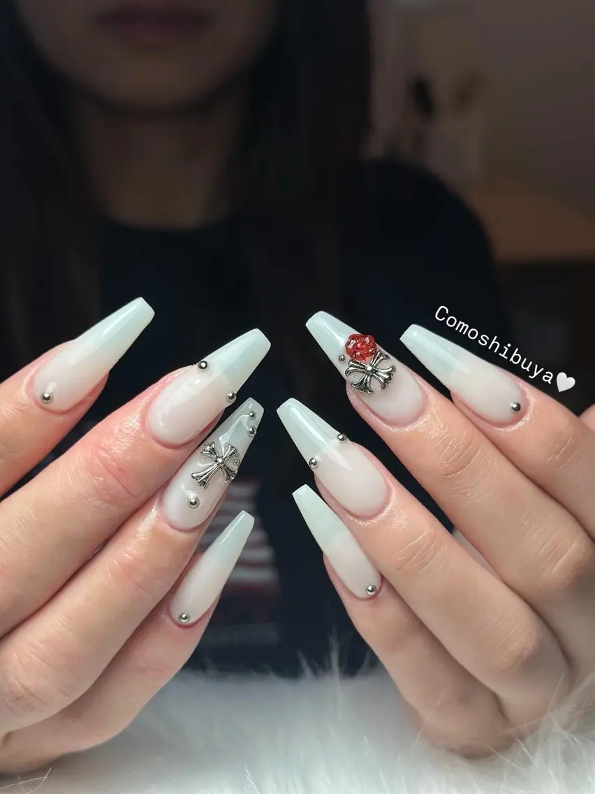 ネイル 韓国ネイル シンプルネイル ワンホンネイル ハンドネイル CoMo Nailのネイルデザイン
