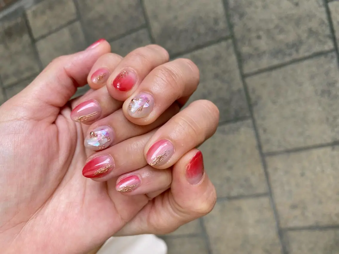 ネイル ハンドネイル nailsalon ∞ ﾐｶﾅﾙ ∞のネイルデザイン