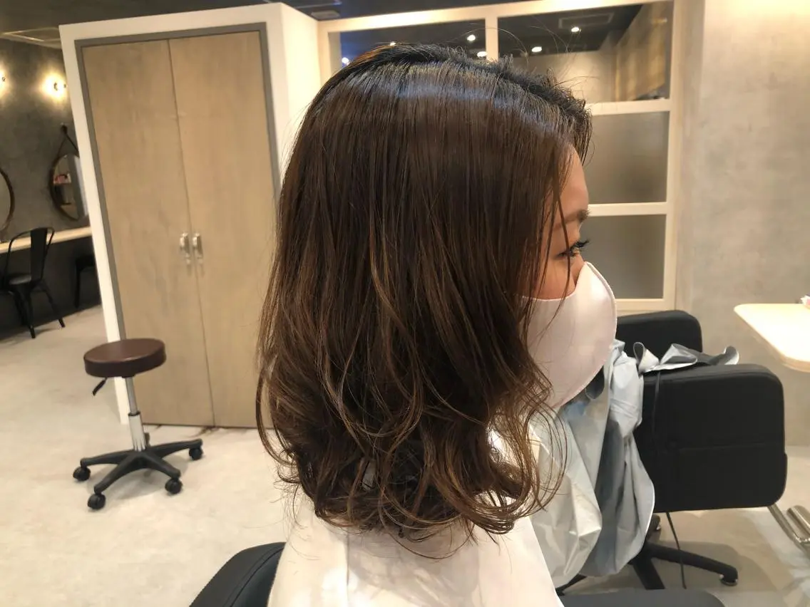 ミディアム ミディアムパーマ メンズパーマ特化型 🔥URITAのヘアスタイル