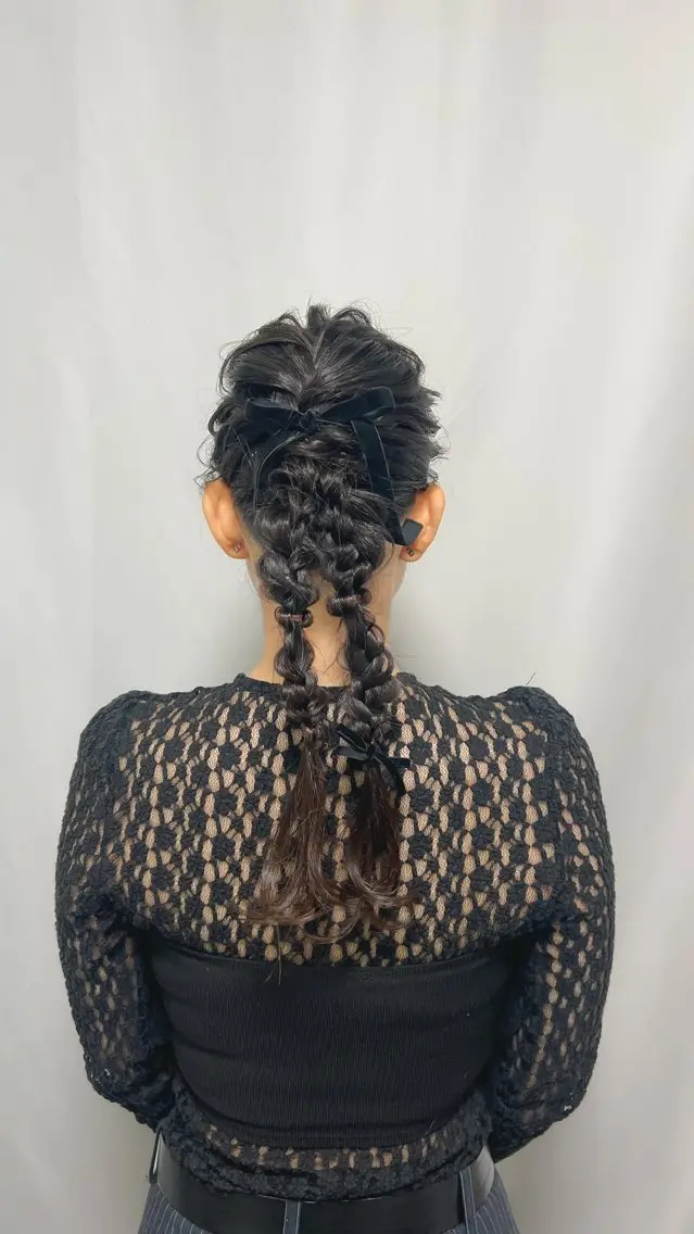 ヘアアレンジ ヘアセット 川崎ヘアメイク🪞 CHATEAUのヘアスタイル