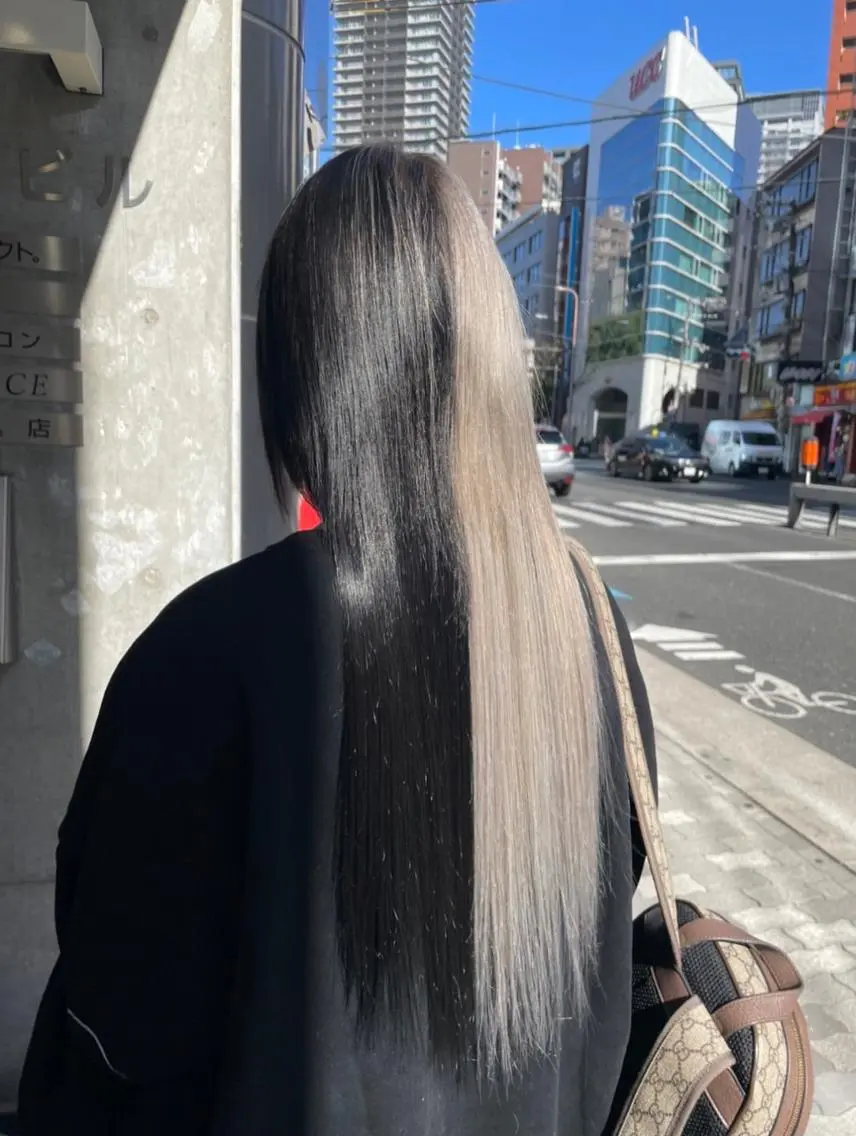 【ちび編み】編み込みエクステ50本or80g+馴染ませカットの写真
