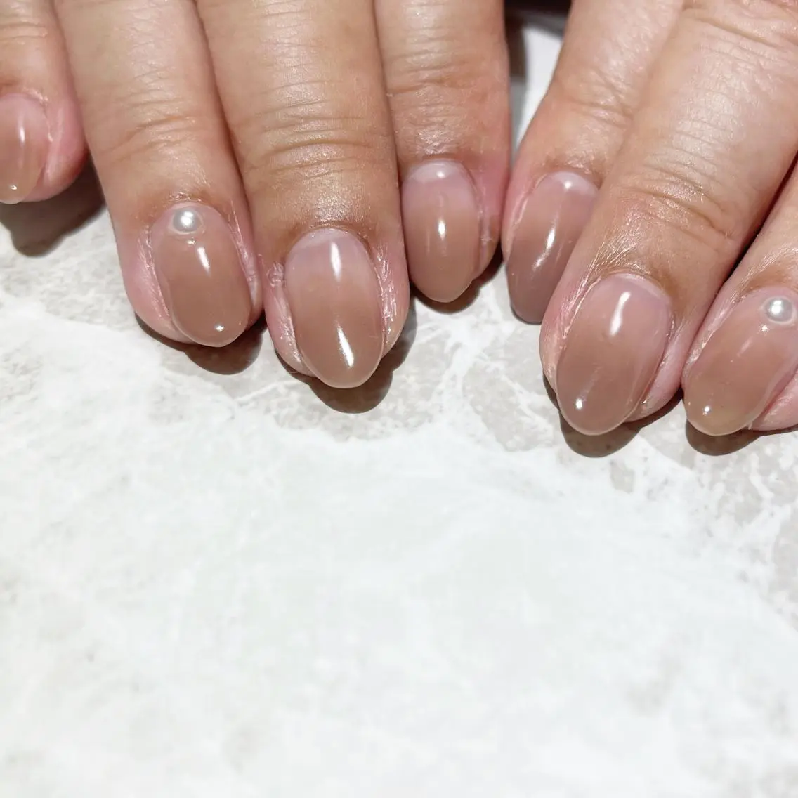ネイル フットネイル グラデーション ニュアンスネイル シンプルネイル 春ネイル nail fufla ♡yamane♡のネイルデザイン