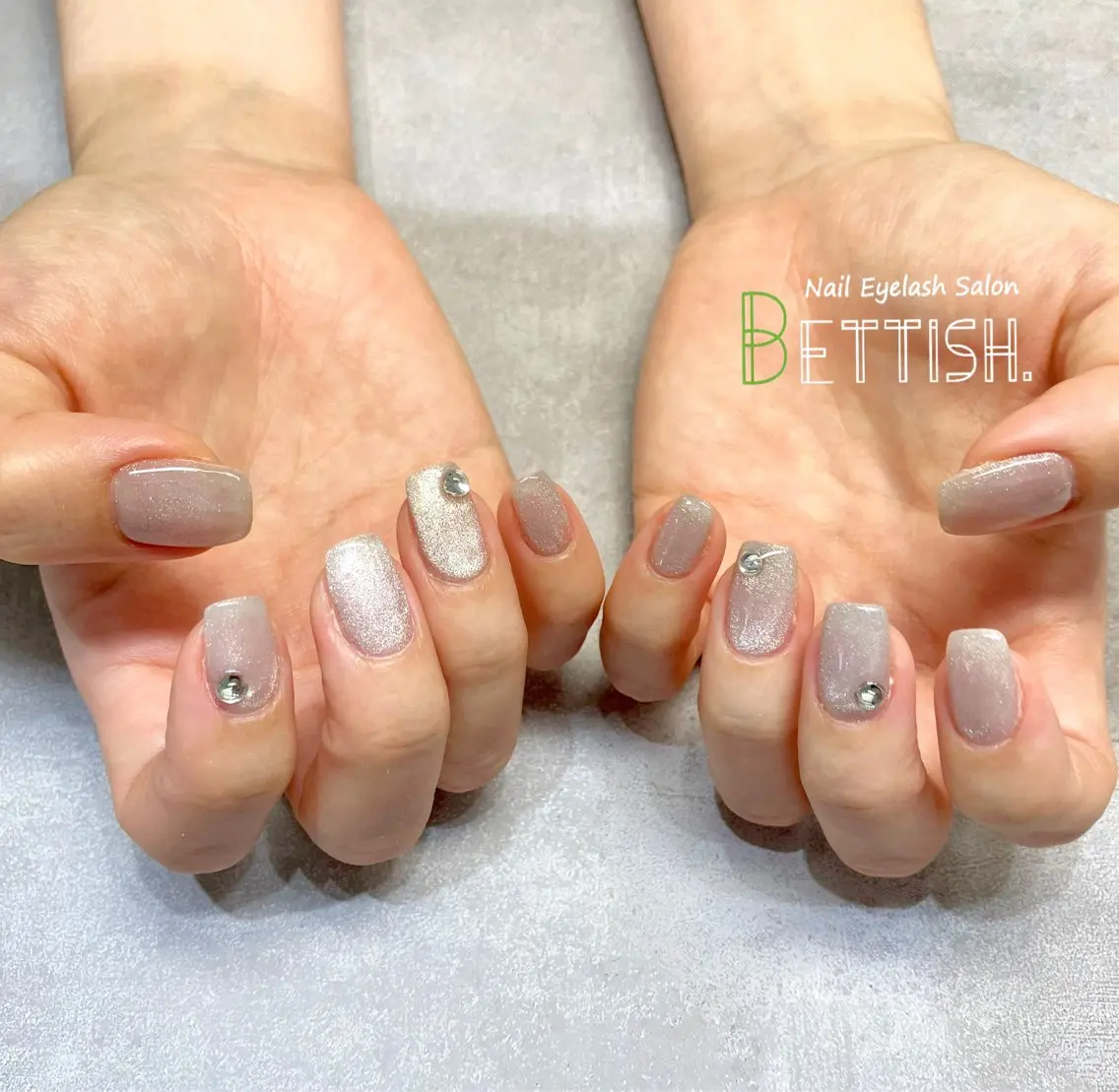 ネイル ストーンネイル ハンドネイル BETTISH. KUMIKO☺︎︎のネイルデザイン