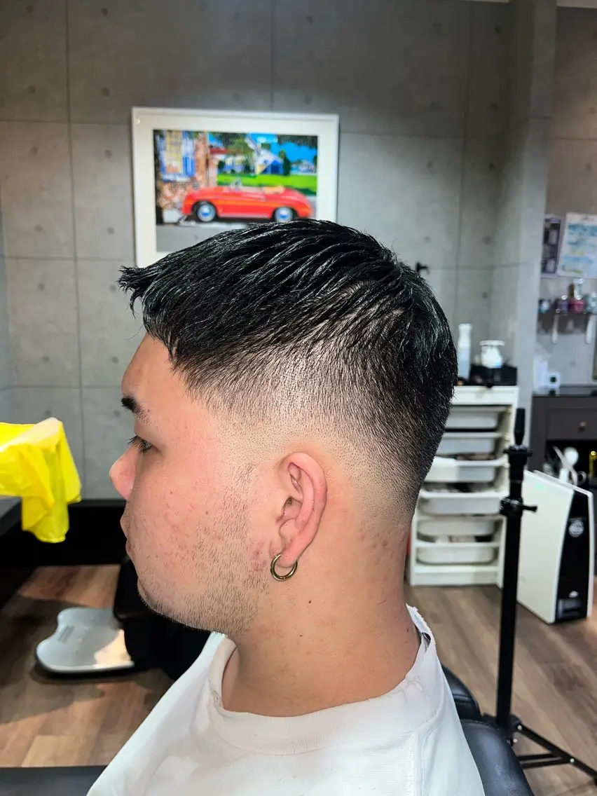 ショート メンズ カット 💈きかわ あさひ💈のヘアスタイル